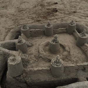 Sandburgen bauen